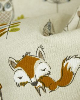 Canvas Woodland Fox