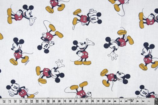 Webware Mickey Mouse rot-gelb