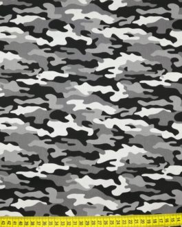 Webware Poplin Army Camouflage grau