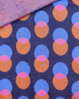 Jacquard Bubble Gum blau