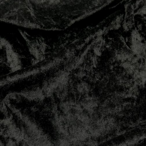 Panne Samt schwarz - Image 2