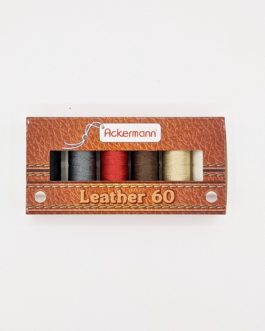 Ackermann Nähgarnset Leather 60 Mix