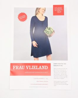 Studio Schnittreif Frau Vlieland Jerseykleid mit Rundhalsausschnitt