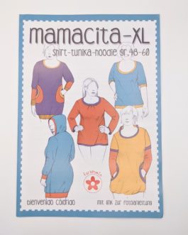 Farbenmix Mamacita-XL Shirt-Tunika-Hoodie