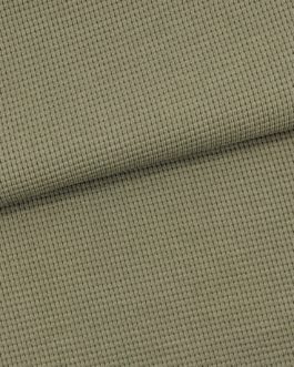 Waffelstrick Jersey olive