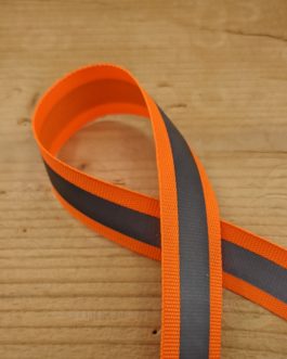 Reflektorband neon orange 20mm