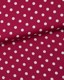 Webware Poplin Dots cerise